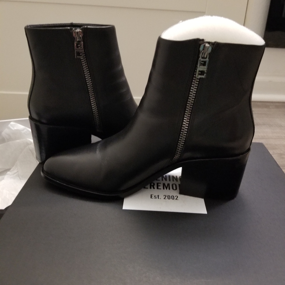Opening Ceremony Livv Mid heel bootie size 5